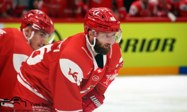 Photo hockey match Lausanne - Trinec le 15/10/2019