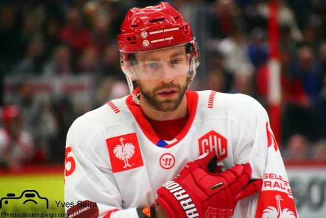 Photo hockey match Lausanne - Trinec le 15/10/2019