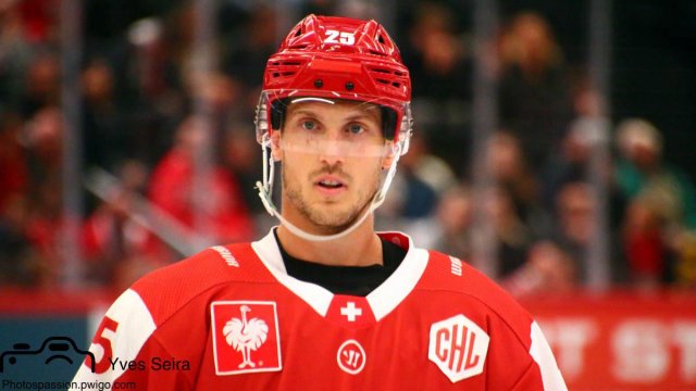 Photo hockey match Lausanne - Trinec le 15/10/2019