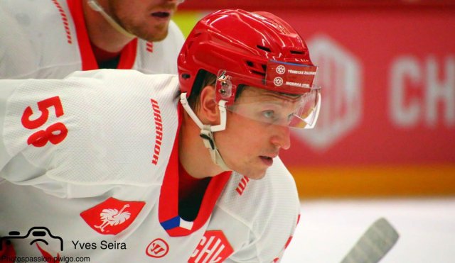 Photo hockey match Lausanne - Trinec le 15/10/2019