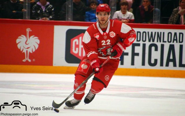 Photo hockey match Lausanne - Trinec le 15/10/2019