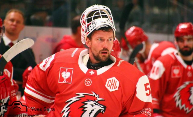 Photo hockey match Lausanne - Trinec le 15/10/2019