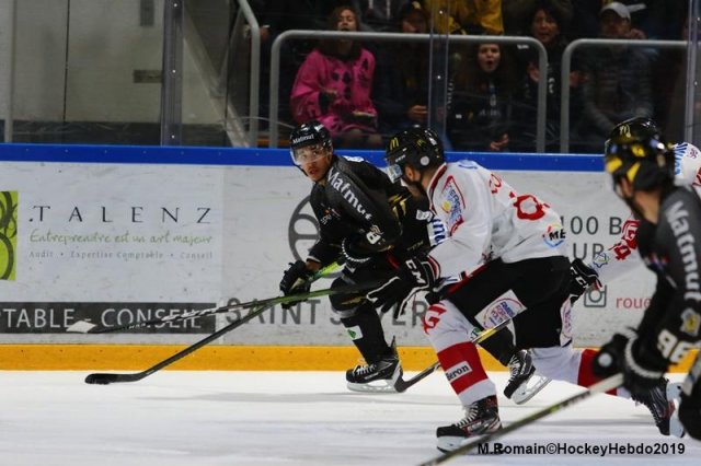 Photo hockey match Rouen - Amiens  le 18/10/2019