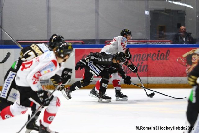 Photo hockey match Rouen - Amiens  le 18/10/2019