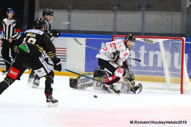 Photo hockey match Rouen - Amiens  le 18/10/2019