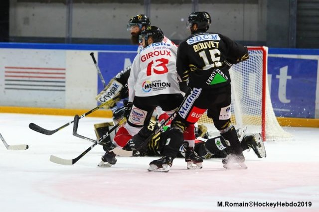 Photo hockey match Rouen - Amiens  le 18/10/2019