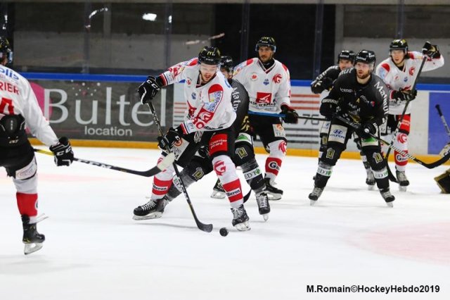 Photo hockey match Rouen - Amiens  le 18/10/2019