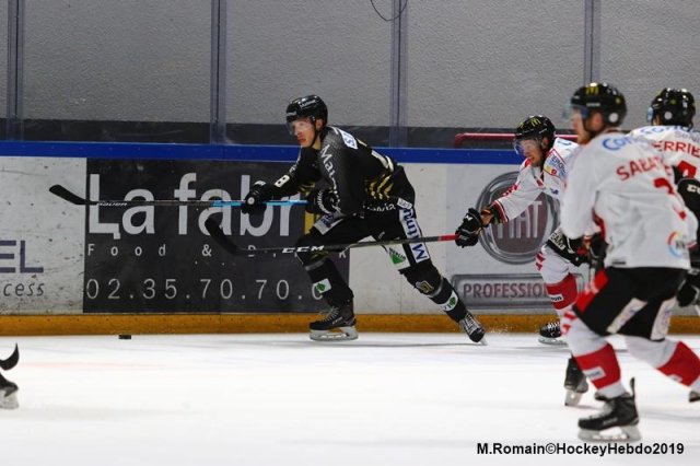 Photo hockey match Rouen - Amiens  le 18/10/2019