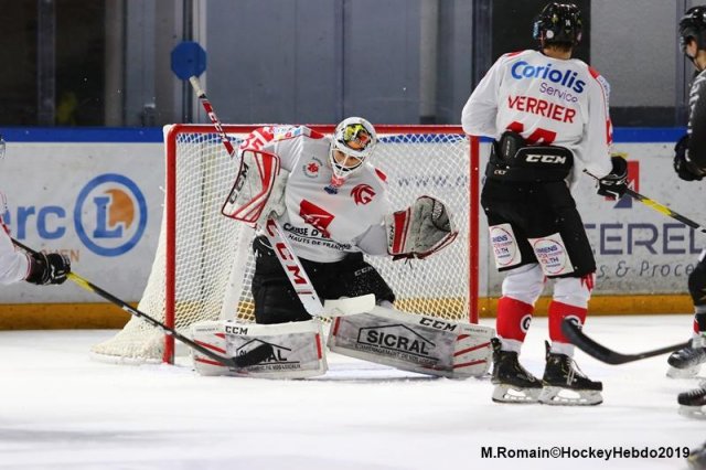 Photo hockey match Rouen - Amiens  le 18/10/2019