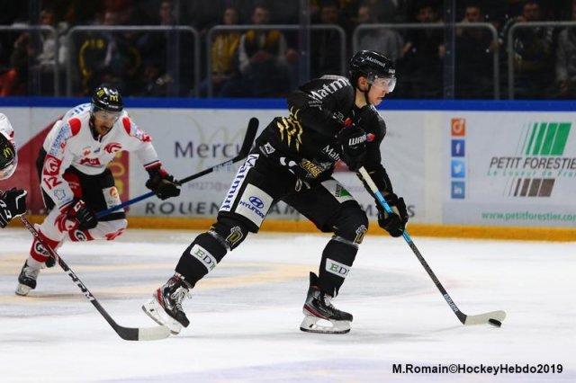 Photo hockey match Rouen - Amiens  le 18/10/2019