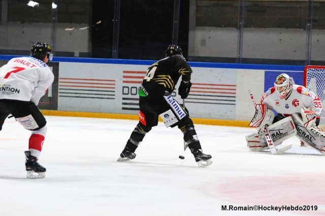 Photo hockey match Rouen - Amiens  le 18/10/2019