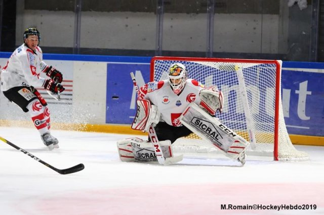Photo hockey match Rouen - Amiens  le 18/10/2019