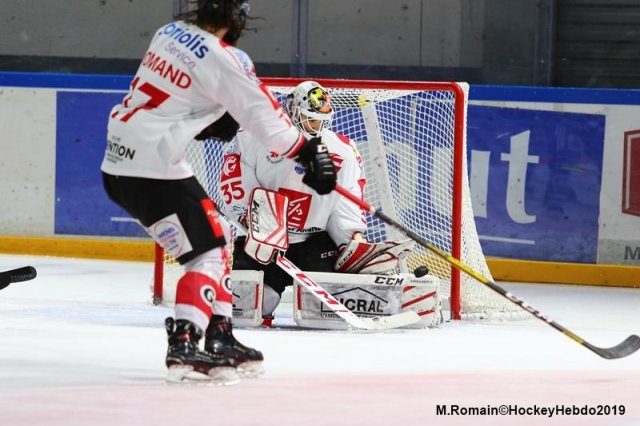 Photo hockey match Rouen - Amiens  le 18/10/2019