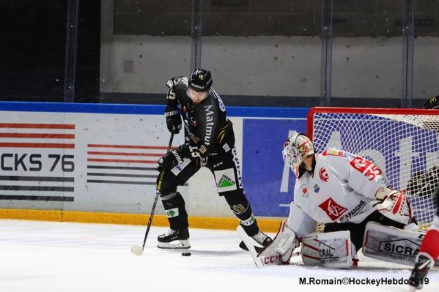 Photo hockey match Rouen - Amiens  le 18/10/2019