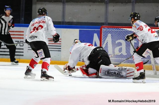 Photo hockey match Rouen - Amiens  le 18/10/2019