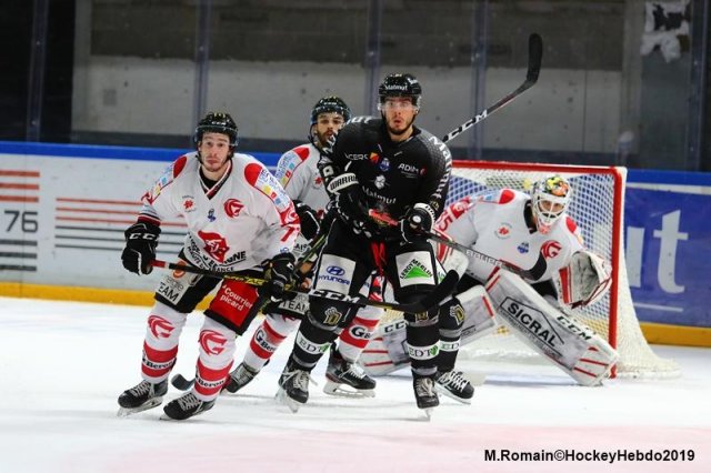 Photo hockey match Rouen - Amiens  le 18/10/2019