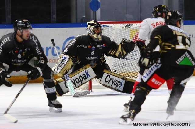 Photo hockey match Rouen - Amiens  le 18/10/2019