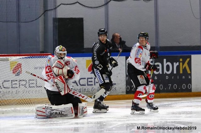 Photo hockey match Rouen - Amiens  le 18/10/2019