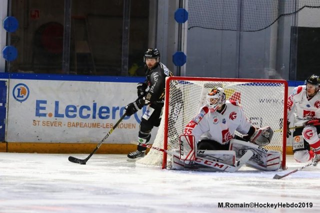 Photo hockey match Rouen - Amiens  le 18/10/2019