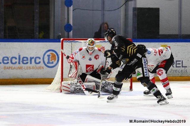 Photo hockey match Rouen - Amiens  le 18/10/2019
