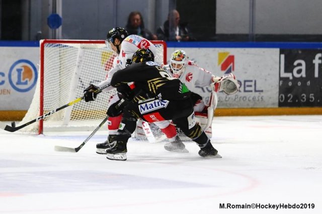 Photo hockey match Rouen - Amiens  le 18/10/2019