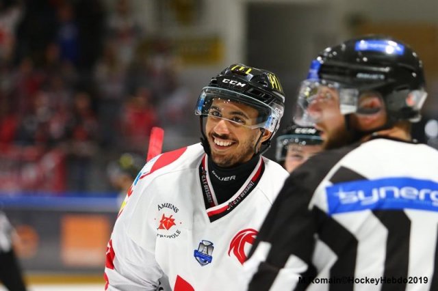 Photo hockey match Rouen - Amiens  le 18/10/2019
