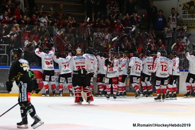 Photo hockey match Rouen - Amiens  le 18/10/2019