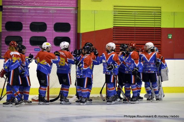 Photo hockey reportage Les Rebelles règnent