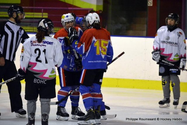 Photo hockey reportage Les Rebelles règnent