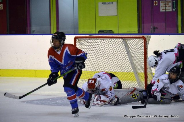 Photo hockey reportage Les Rebelles règnent