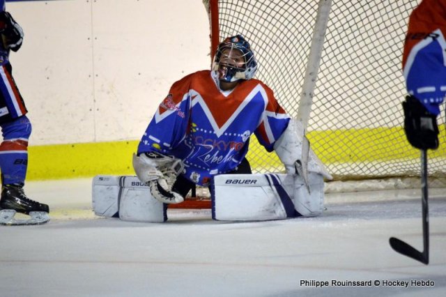 Photo hockey reportage Les Rebelles règnent