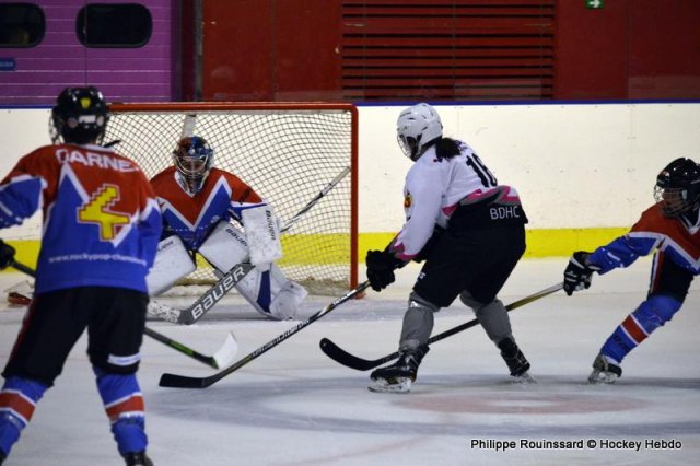 Photo hockey reportage Les Rebelles règnent