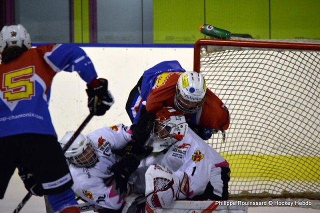 Photo hockey reportage Les Rebelles règnent