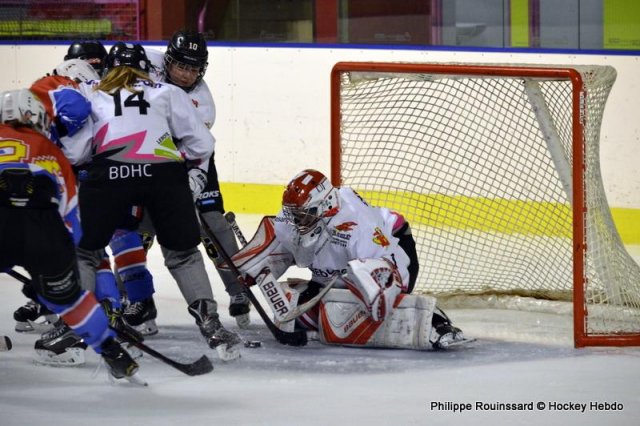 Photo hockey reportage Les Rebelles règnent