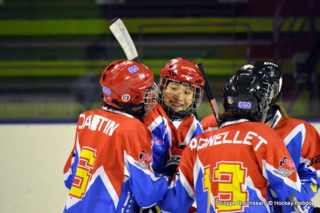 Photo hockey reportage Les Rebelles règnent