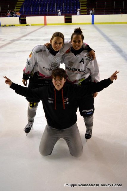 Photo hockey reportage Les Rebelles règnent