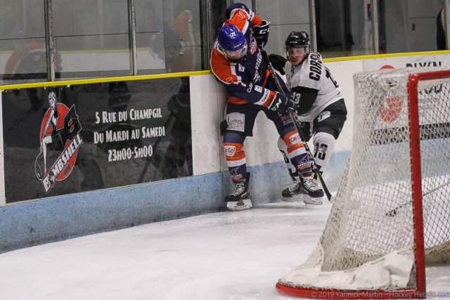 Photo hockey match Clermont-Ferrand - Nantes le 19/10/2019