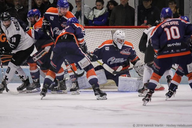 Photo hockey match Clermont-Ferrand - Nantes le 19/10/2019
