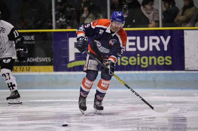 Photo hockey match Clermont-Ferrand - Nantes le 19/10/2019