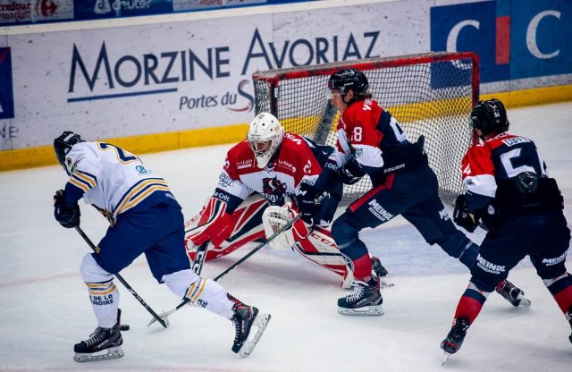 Photo hockey match Morzine-Avoriaz - Villard-de-Lans le 19/10/2019