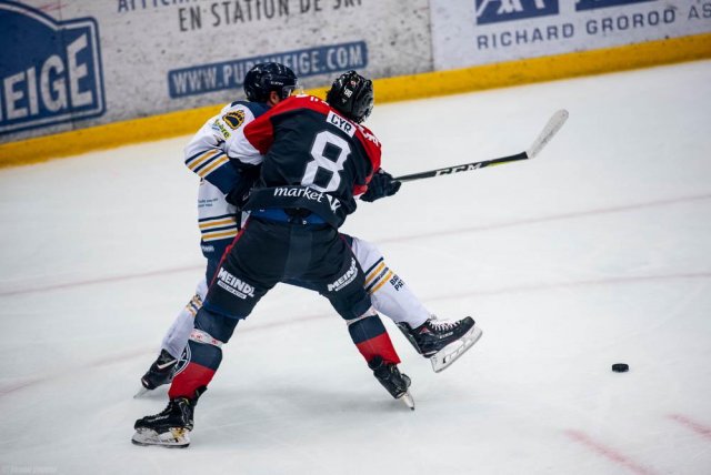 Photo hockey match Morzine-Avoriaz - Villard-de-Lans le 19/10/2019
