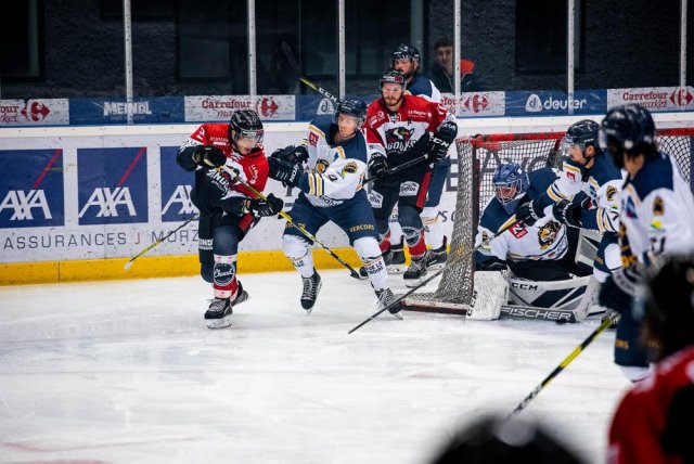Photo hockey match Morzine-Avoriaz - Villard-de-Lans le 19/10/2019