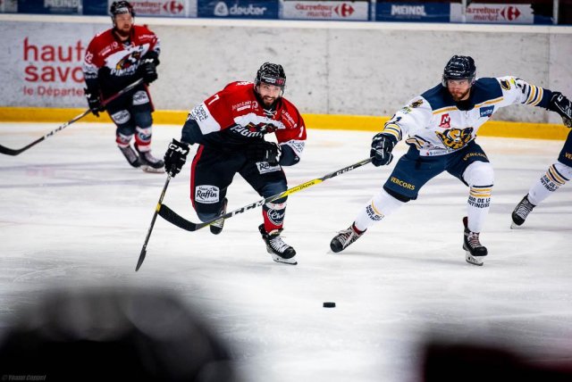 Photo hockey match Morzine-Avoriaz - Villard-de-Lans le 19/10/2019