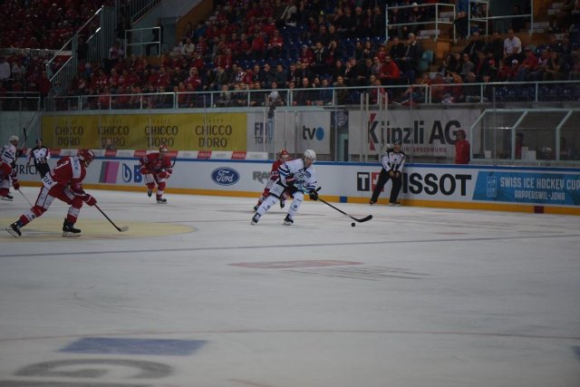 Photo hockey match Rapperswil-Jona - Fribourg le 20/10/2019