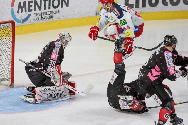 Photo hockey match Amiens  - Grenoble  le 20/10/2019
