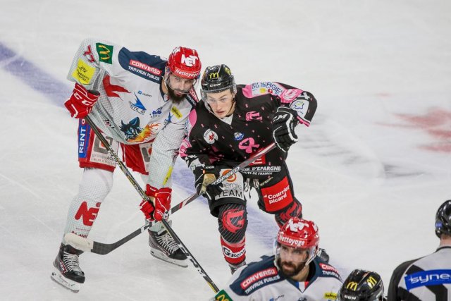 Photo hockey match Amiens  - Grenoble  le 20/10/2019