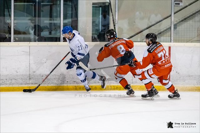 Photo hockey match Valenciennes - Paris (FV) le 19/10/2019