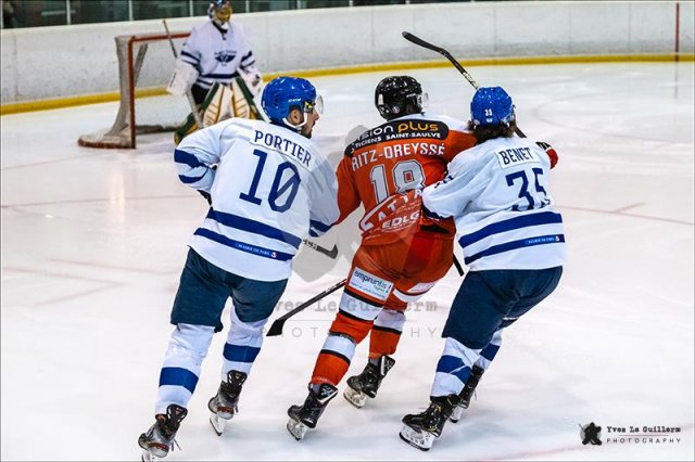 Photo hockey match Valenciennes - Paris (FV) le 19/10/2019