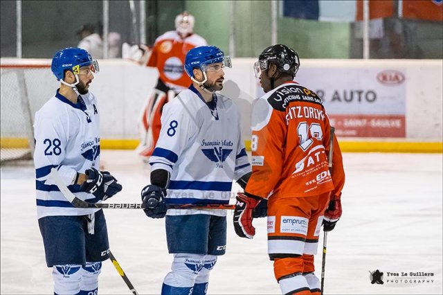 Photo hockey match Valenciennes - Paris (FV) le 19/10/2019