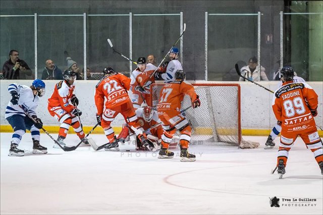 Photo hockey match Valenciennes - Paris (FV) le 19/10/2019